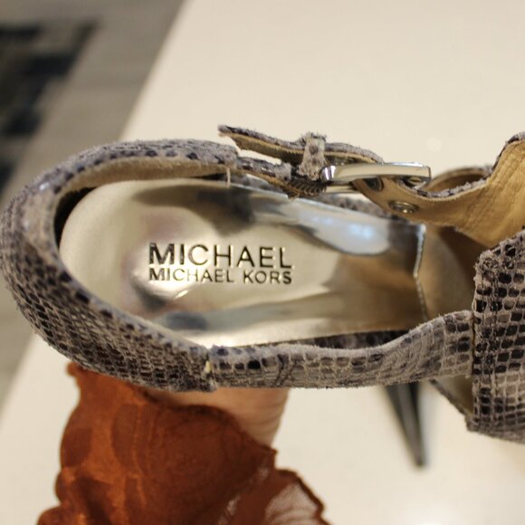 High Heel Peep-Toe Platform Sandals Size 11 - Picture 6 of 9